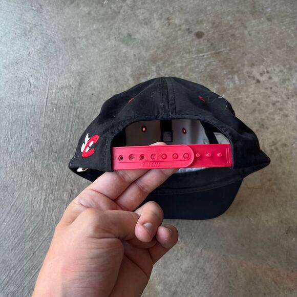 Vintage DALE EARNHARDT HAT 90s Big Print Goodwrench #3 Snapback Chase Authentic - Picture 3 of 5